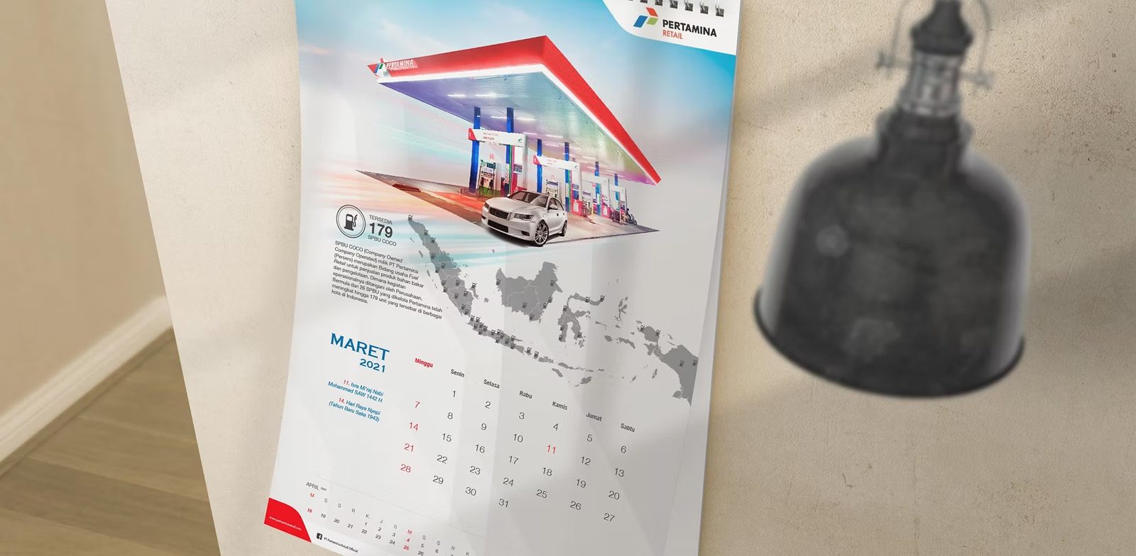 Calendar 2021 PT Pertamina Retail